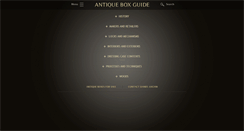 Desktop Screenshot of antiquebox.org